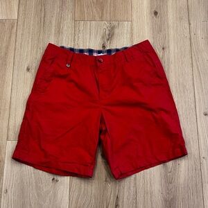 Columbia PFG Men's Coral Shorts Size 36 Performance Fishing Gear Plaid Liner